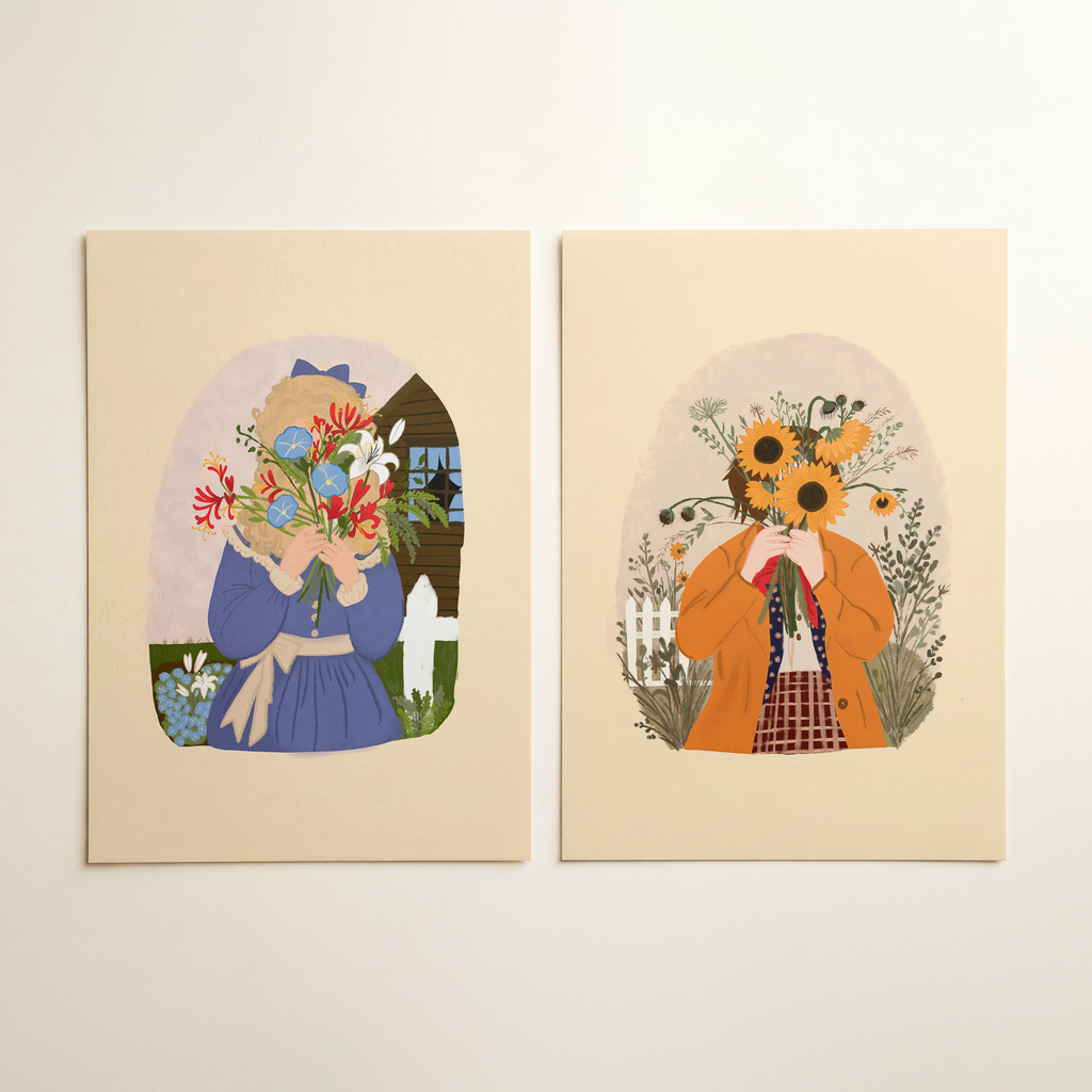 Little Women March Sisters Set of 4 · Digital Download