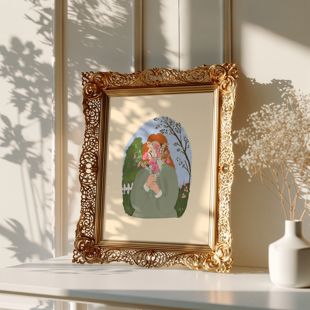 Beth March Portrait · Digital Download
