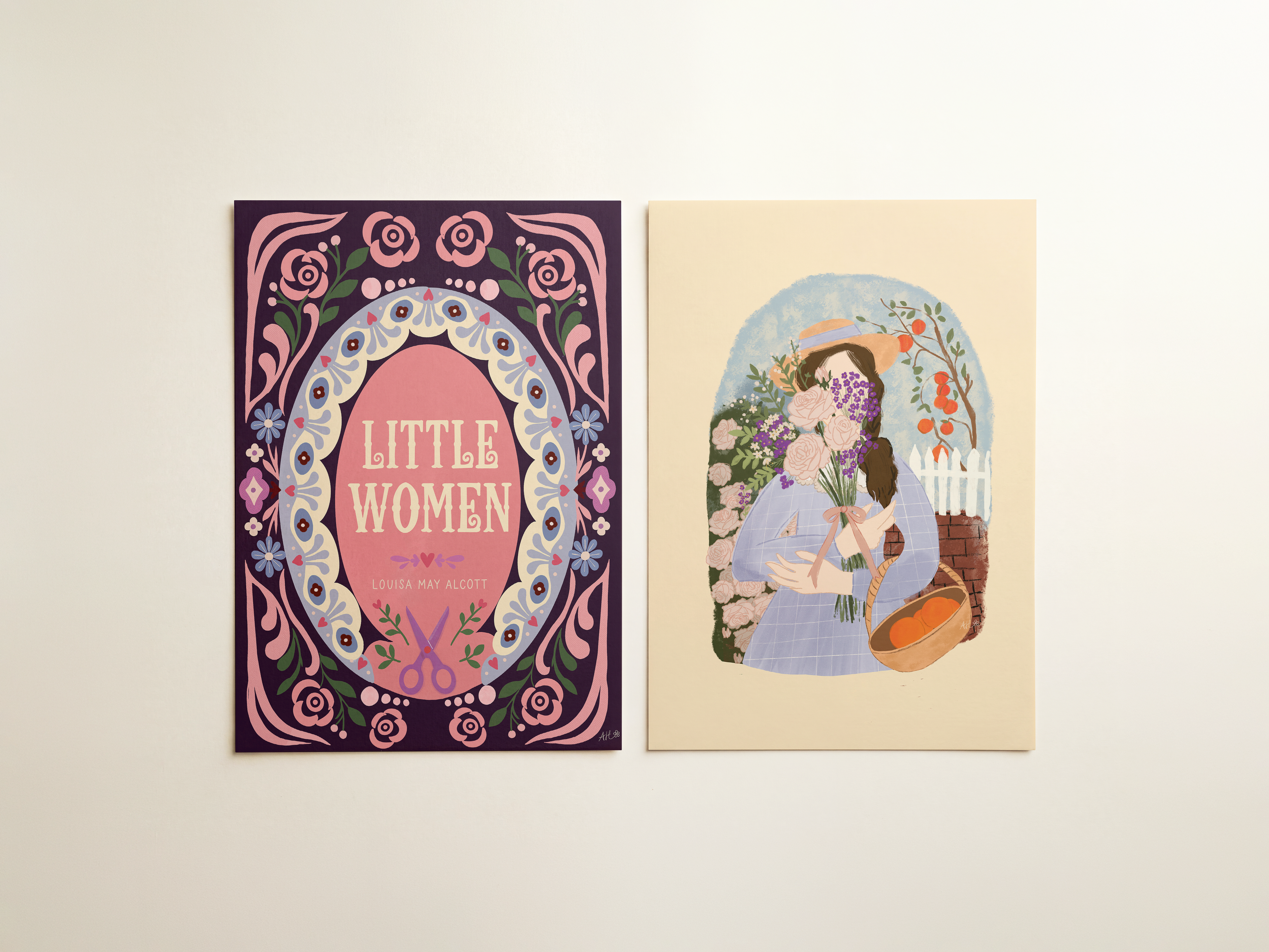 Little Women Gallery Wall Art Set
