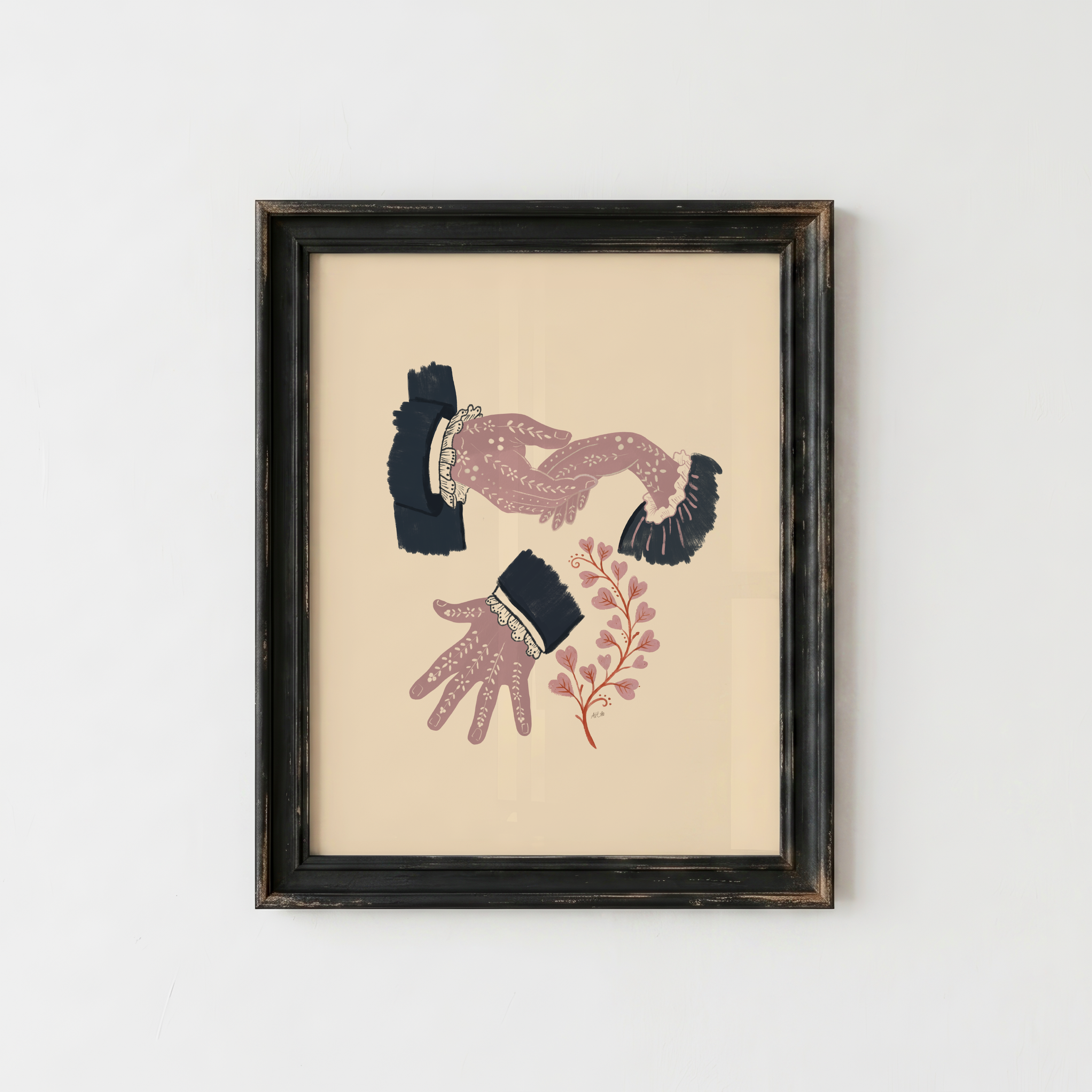 Pride and Prejudice Hand Flex · Digital Download · FREE WITH NEWSLETTER SIGN UP