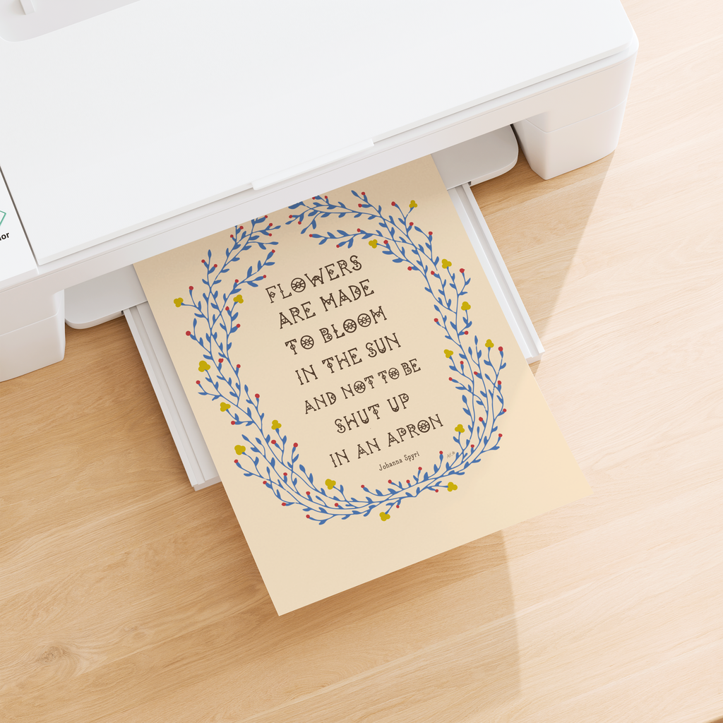 Heidi Wildflowers Quote