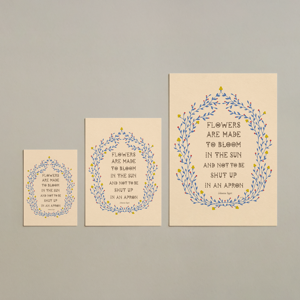 Heidi Wildflowers Quote