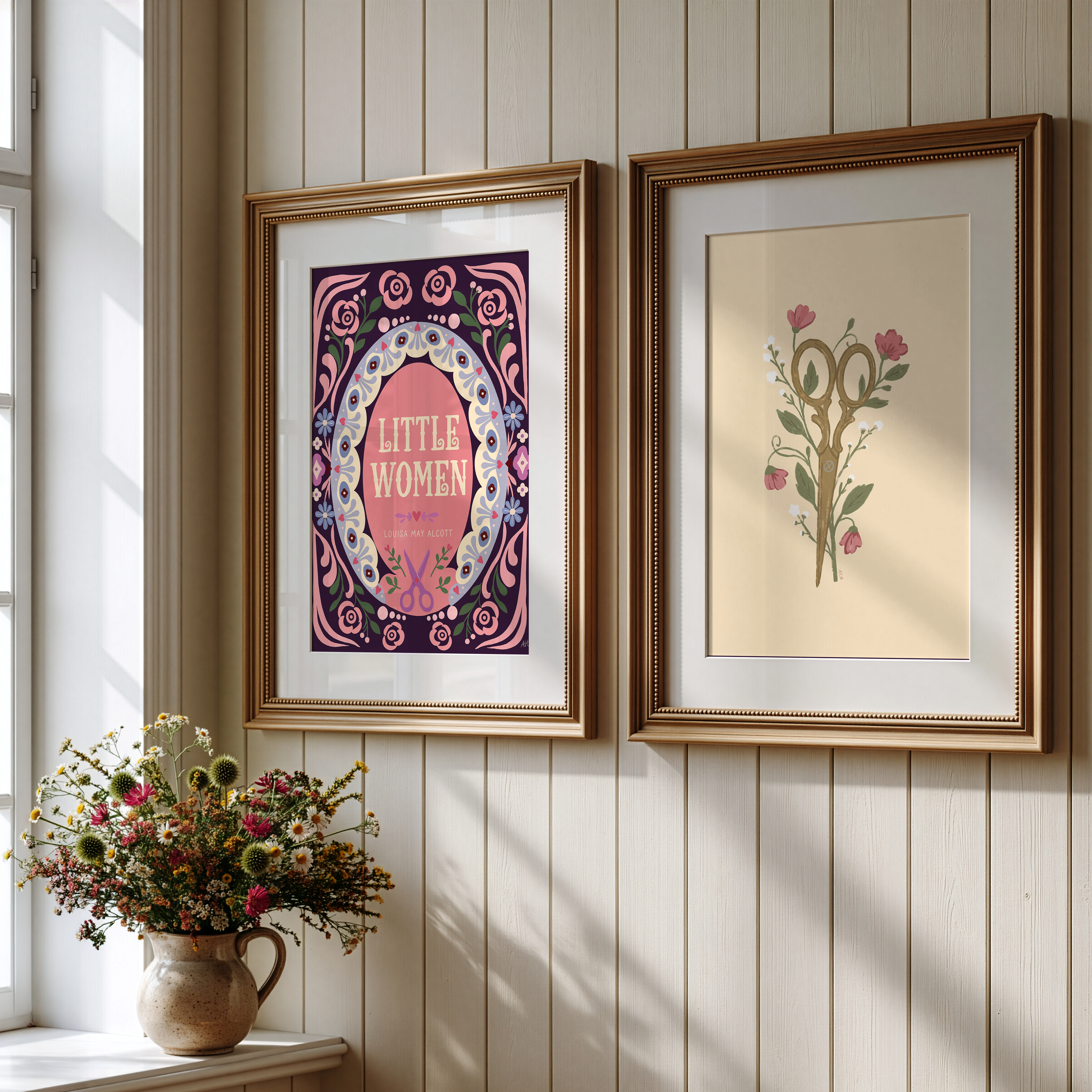 Little Women Gallery Wall Art Set · Digital Download