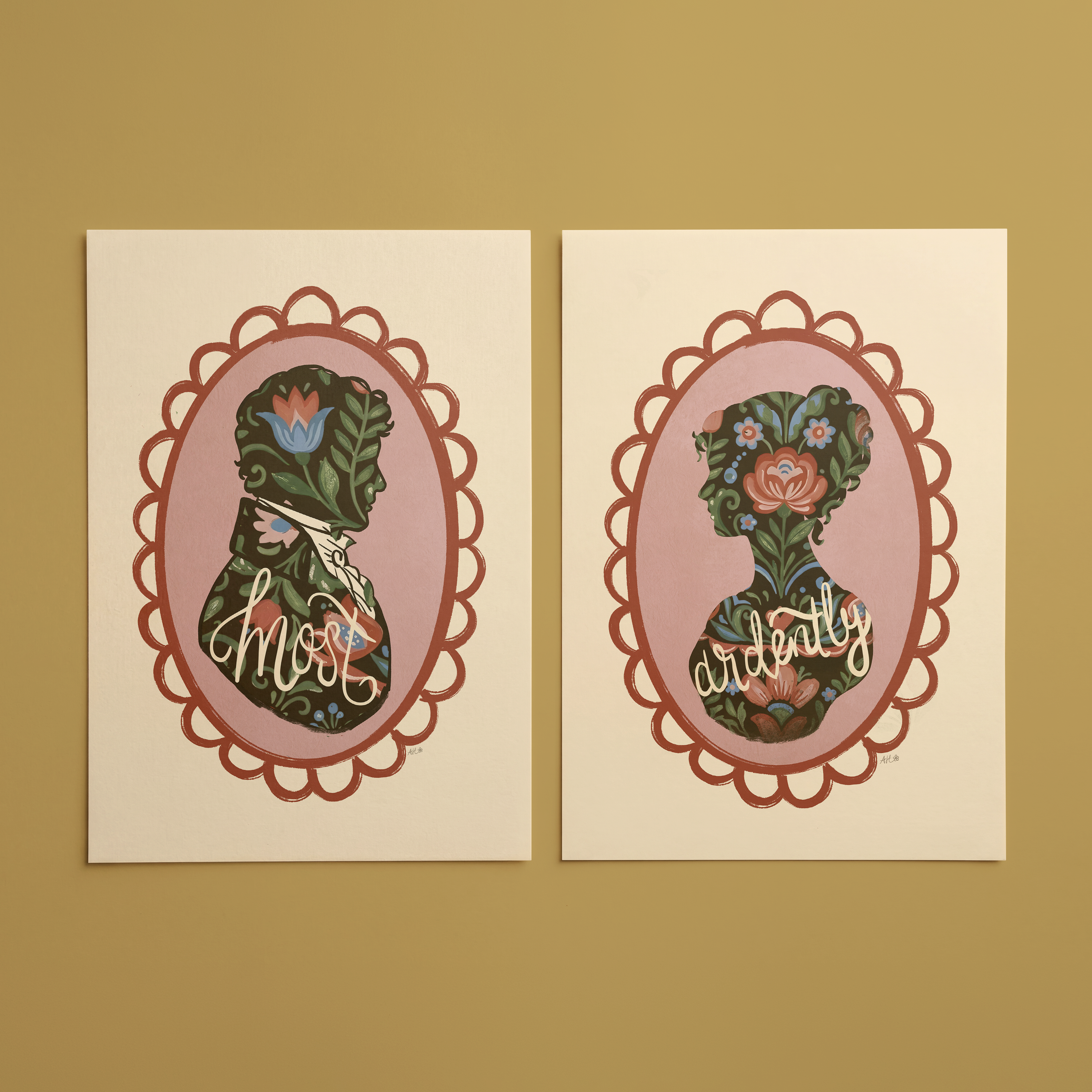Pride and Prejudice Map · Most Ardently Duo · Digital Download