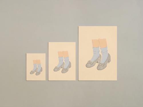 Silver Shoes Art Print · Book-Accurate Wizard of Oz Wall Art · Dorothy Illustration · Digital Download